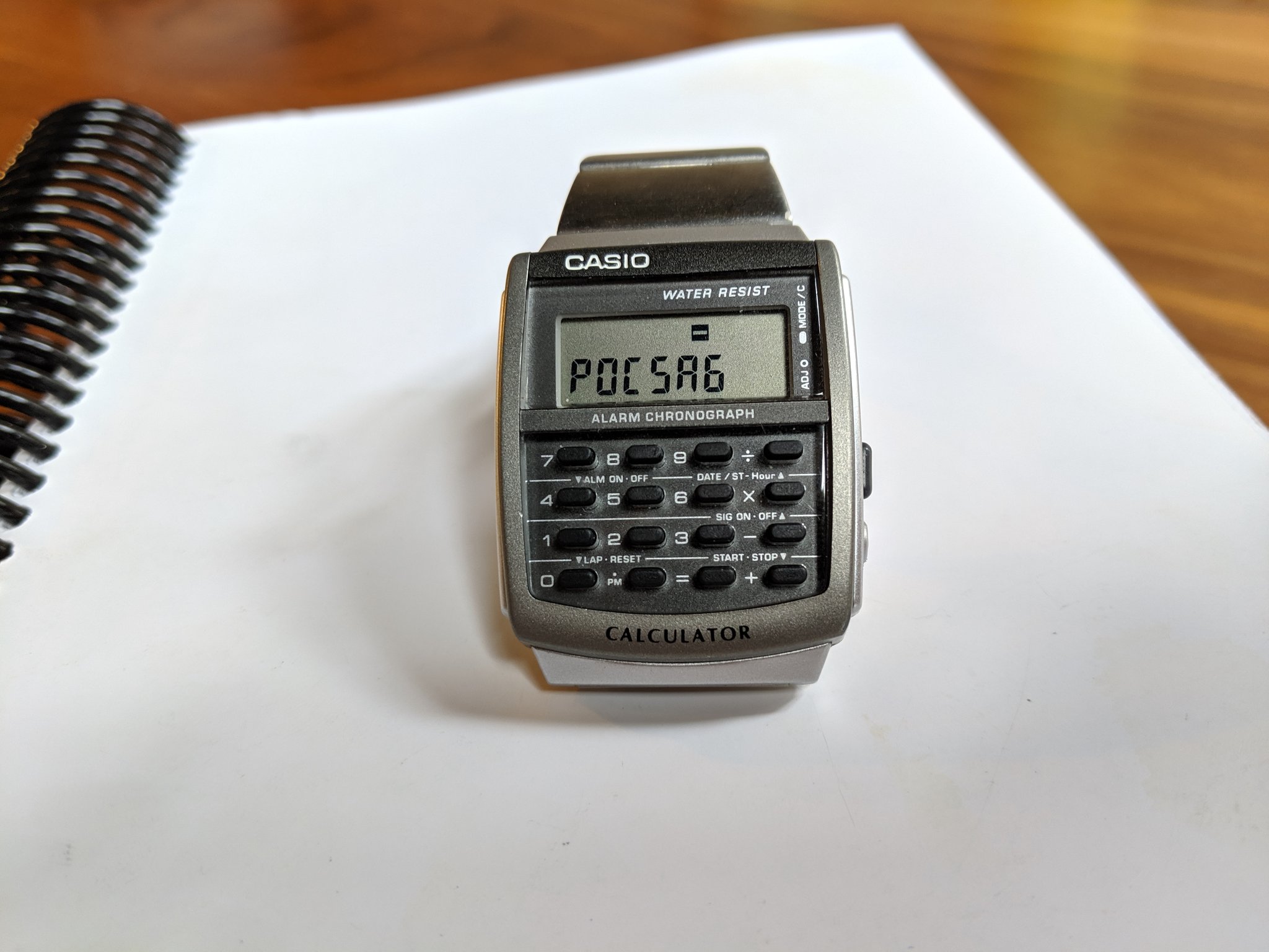 POCSAG receiver in a GoodWatch